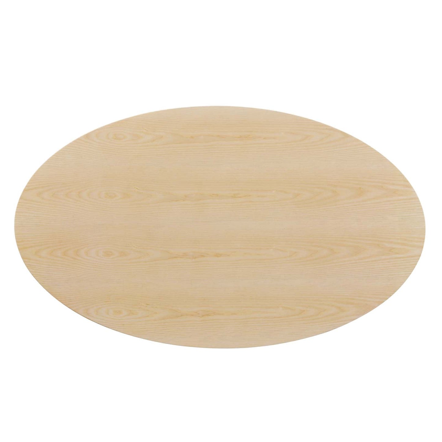 Lippa 60" Oval Natural Wood Dining Table by Modway