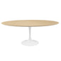 Lippa 78" Oval Wood Dining Table by Modway