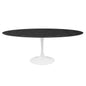 Lippa 78" Oval Faux Marble Dining Table by Modway
