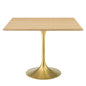 Lippa 36" Square Wood Dining Table Ê by Modway