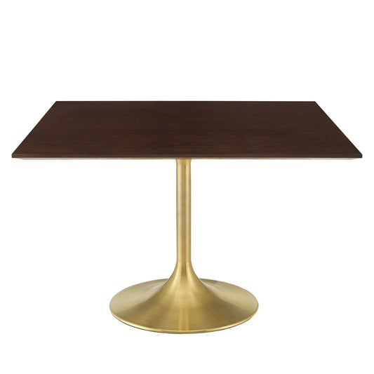 Lippa 47" Square Wood Dining Table by Modway