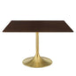 Lippa 47" Square Wood Dining Table by Modway
