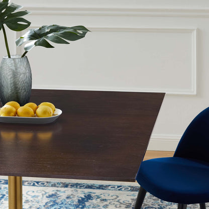 Lippa 47" Square Wood Dining Table by Modway