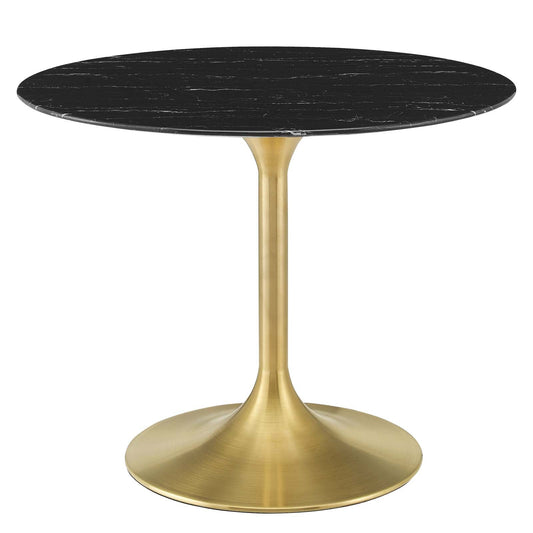 Lippa 40" Round Faux Marble Dining Table by Modway