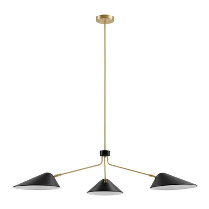 Journey 3-Light 14" Arm Pendant by Modway