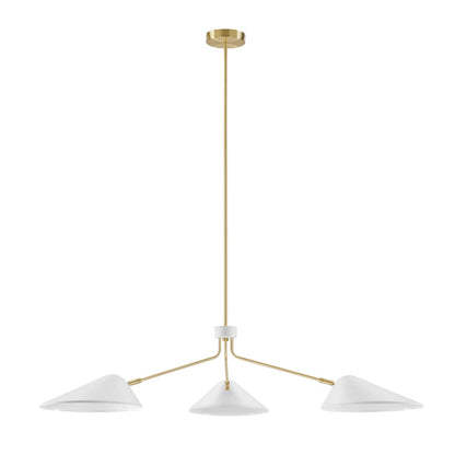 Journey 3-Light 14" Arm Pendant by Modway