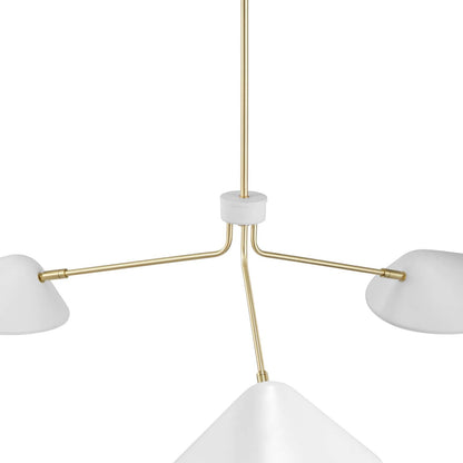 Journey 3-Light 14" Arm Pendant by Modway