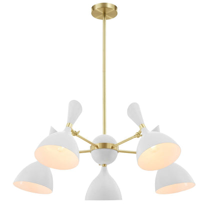 Declare 5-Light 6" Arm Pendant by Modway