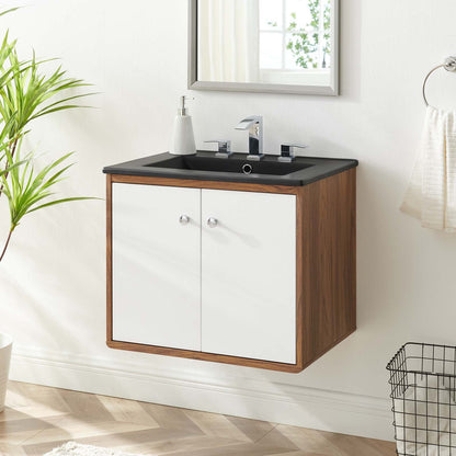 Transmit 24" Wall-Mount Bathroom Vanity by Modway