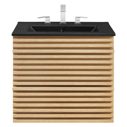 Render 24" Wall-Mount Bathroom Vanity by Modway