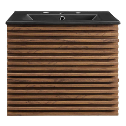 Render 24" Wall-Mount Bathroom Vanity by Modway