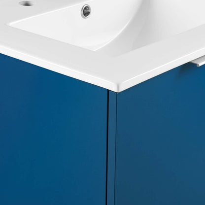 Maybelle 24" Wall-Mount Bathroom Vanity by Modway