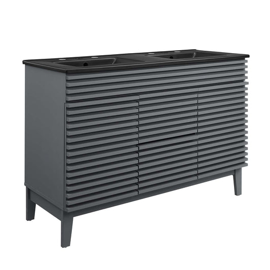 Render 48" Double Sink Bathroom Vanity by Modway