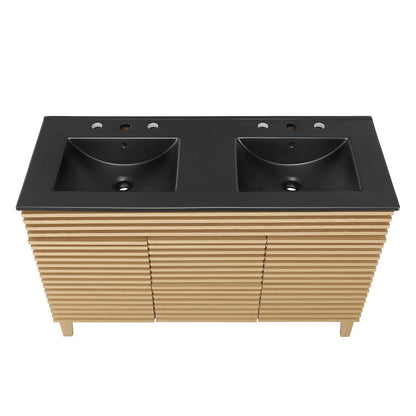 Render 48" Double Sink Bathroom Vanity by Modway