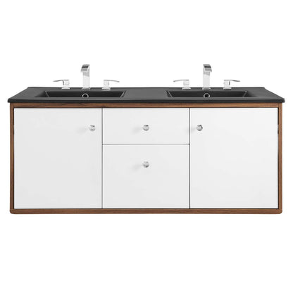 Transmit 48" Wall-Mount Bathroom Vanity by Modway