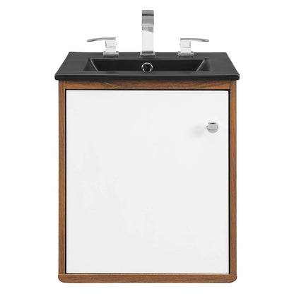 Transmit 18" Wall-Mount Bathroom Vanity by Modway