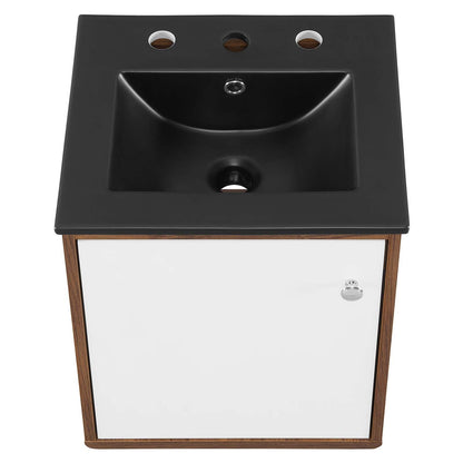Transmit 18" Wall-Mount Bathroom Vanity by Modway