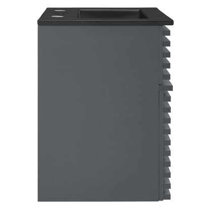 Render 18" Wall-Mount Bathroom Vanity by Modway