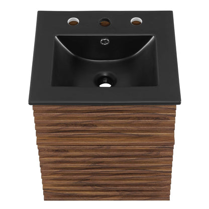 Render 18" Wall-Mount Bathroom Vanity by Modway