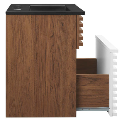 Render 18" Wall-Mount Bathroom Vanity by Modway
