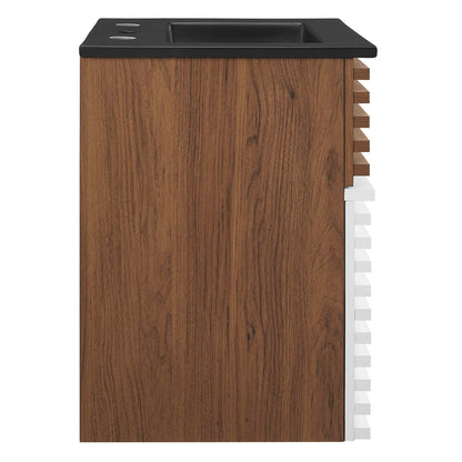 Render 18" Wall-Mount Bathroom Vanity by Modway