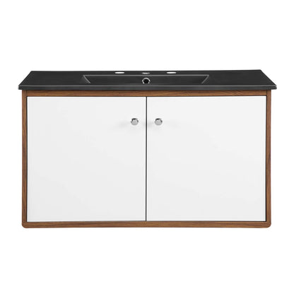 Transmit 36" Wall-Mount Bathroom Vanity by Modway