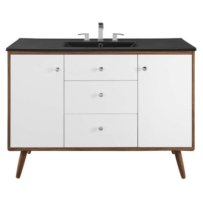 Transmit 48" Single Sink Bathroom Vanity by Modway