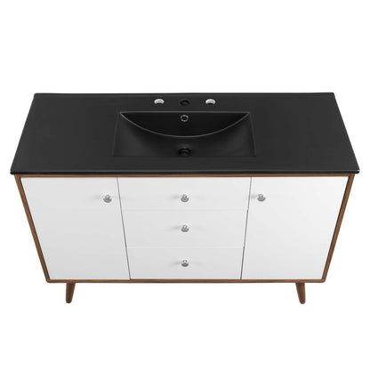 Transmit 48" Single Sink Bathroom Vanity by Modway