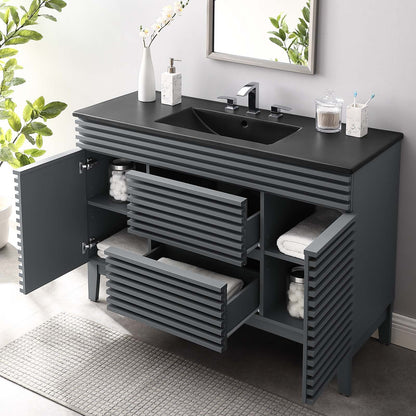 Render 48" Single Sink Bathroom Vanity by Modway