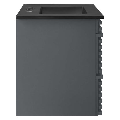 Render 30" Wall-Mount Bathroom Vanity by Modway