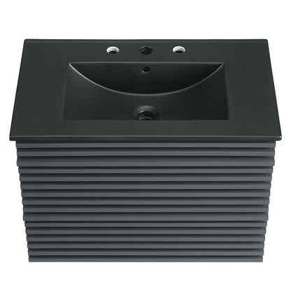 Render 30" Wall-Mount Bathroom Vanity by Modway