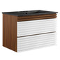 Render 30" Wall-Mount Bathroom Vanity by Modway
