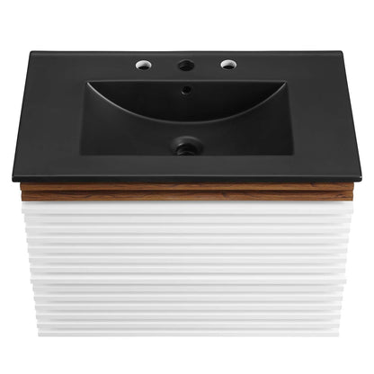Render 30" Wall-Mount Bathroom Vanity by Modway