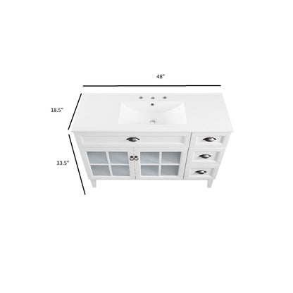 Isle 48" Bathroom Vanity Cabinet by Modway