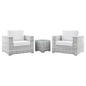 Convene 3-Piece Outdoor Patio Set by Modway
