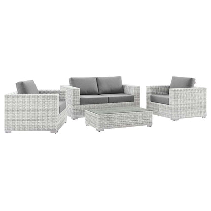 Convene 4-Piece Outdoor Patio Set by Modway