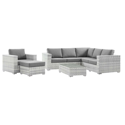 Convene 6-Piece Outdoor Patio Sectional Set by Modway