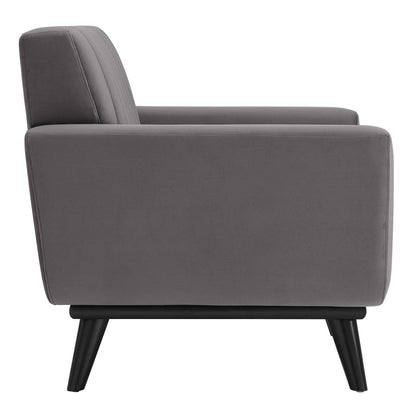 Engage Channel Tufted Performance Velvet Armchair by Modway