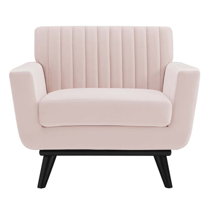 Engage Channel Tufted Performance Velvet Armchair by Modway