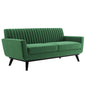 Engage Channel Tufted Performance Velvet Loveseat by Modway