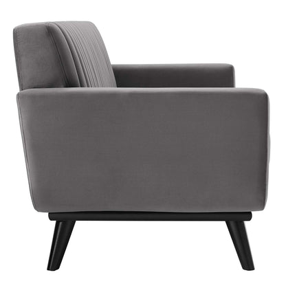 Engage Channel Tufted Performance Velvet Loveseat by Modway