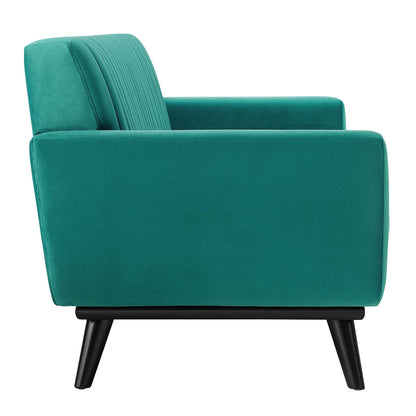 Engage Channel Tufted Performance Velvet Loveseat by Modway