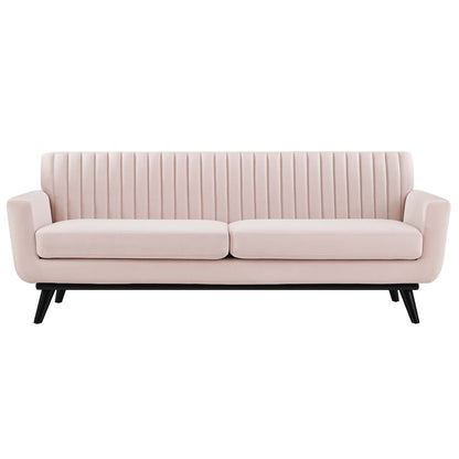 Engage Channel Tufted Performance Velvet Sofa by Modway