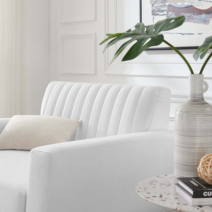 Engage Channel Tufted Fabric Armchair by Modway