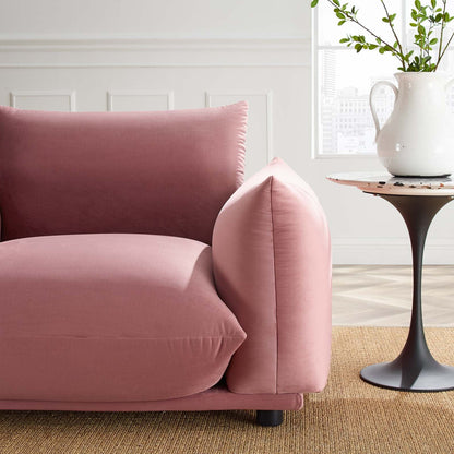 Copious Performance Velvet Armchair by Modway