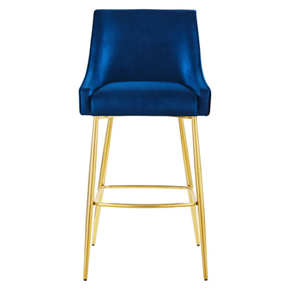 Discern Performance Velvet Bar Stool by Modway