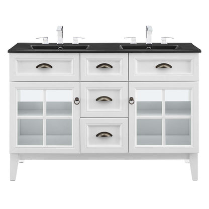 Isle 48" Double Bathroom Vanity Cabinet by Modway