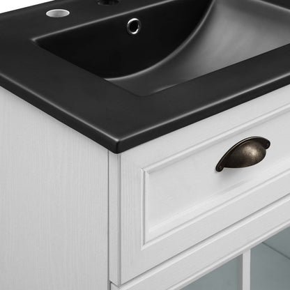 Isle 48" Double Bathroom Vanity Cabinet by Modway