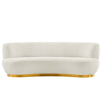 Kindred Boucle Upholstered Upholstered Fabric Sofa by Modway