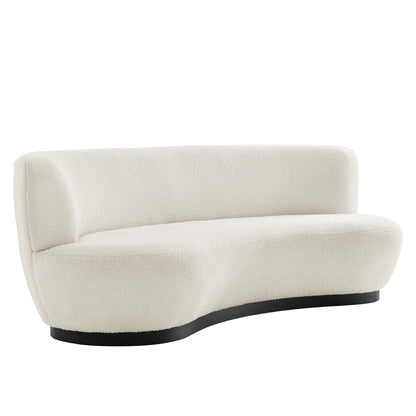 Kindred Boucle Upholstered Upholstered Fabric Sofa by Modway